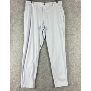 Redvanly Pants Mens XL 34x31 Light Blue Stretch Nylon Spandex Golf Performance